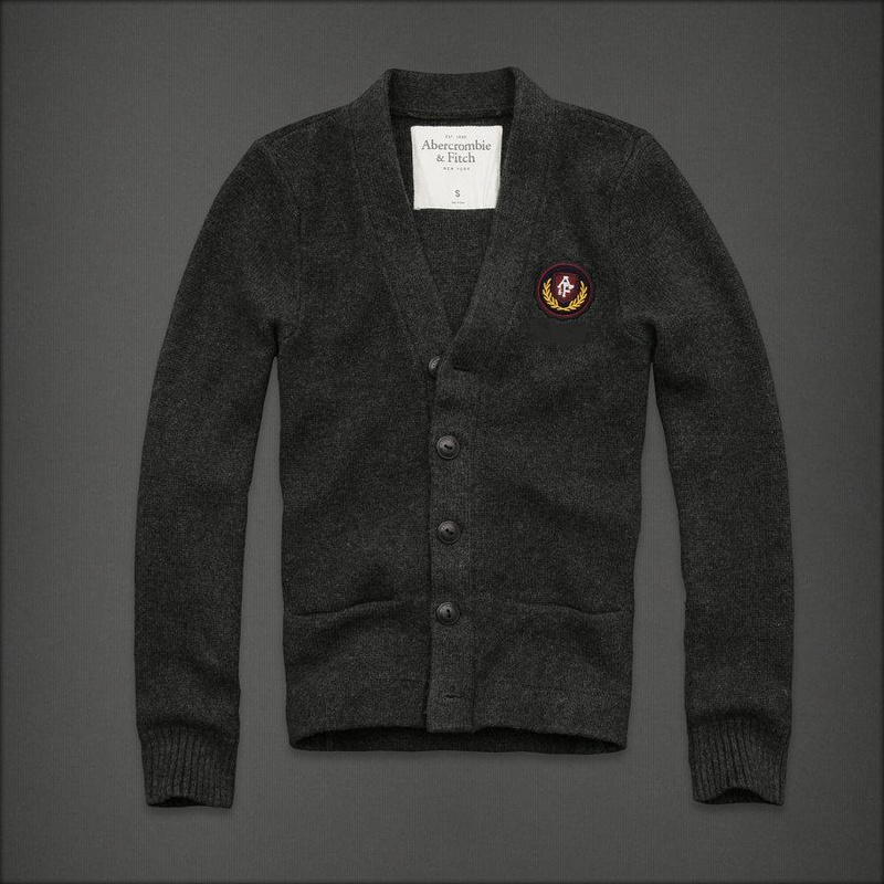 Abercrombie Fitch Hombres Cardigan Jersey AF6374